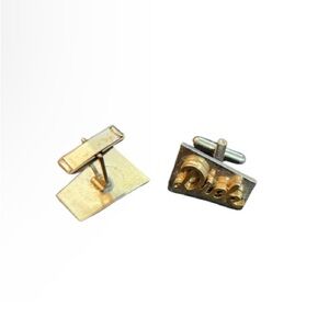Men’s Vintage Gold and Silvertone Cufflinks